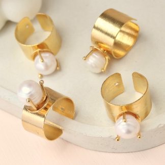 Anillo pistillos perla