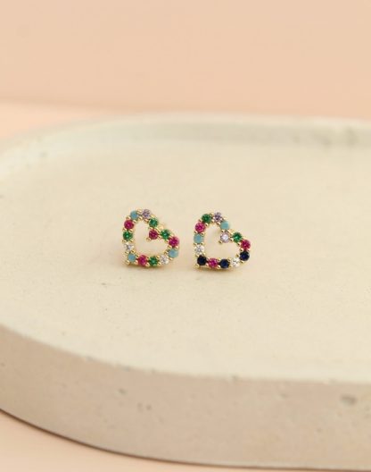 Topos corazón colores