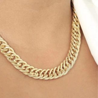 Cadena cubana brillante