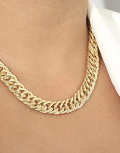 Cadena cubana brillante