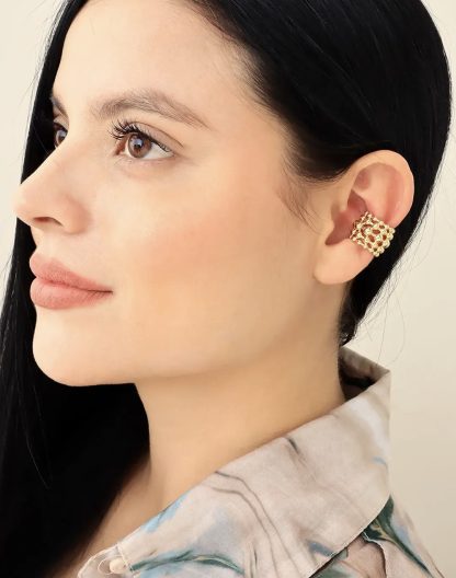 Ear cuff maxibalines