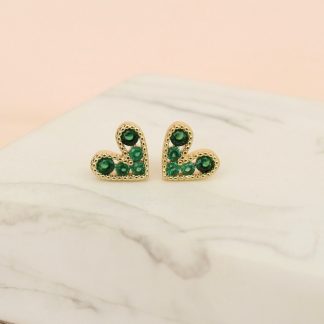 Topos corazón verde