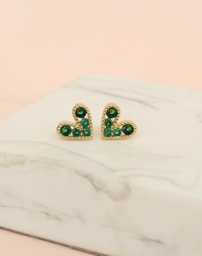 Topos corazón verde
