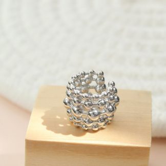 Ear cuff maxibalines SILVER