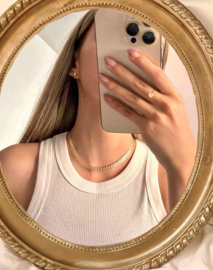 Choker espiga detalle