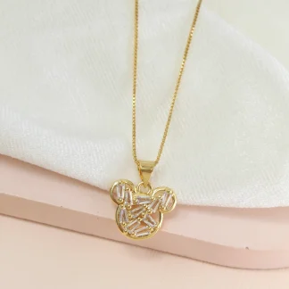 Cadena silueta mickey