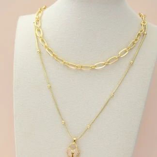 Set x2 cadena candado
