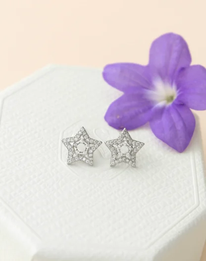Topos estrellas silver