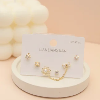 Set topos x3 perla gold