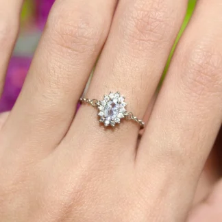 Anillo cadena ajustable