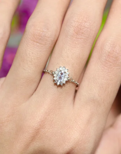 Anillo cadena ajustable