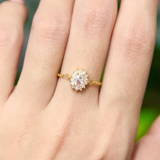 Anillo cadena ajustable