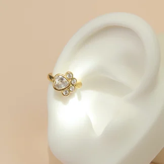 Ear cuff huella
