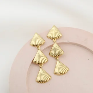 Aretes conchitas de mar