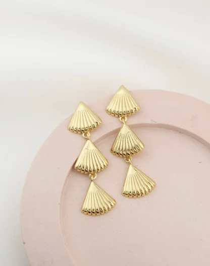 Aretes conchitas de mar
