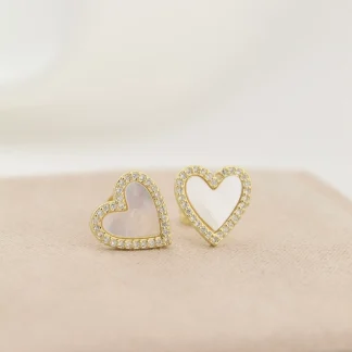 Topos corazón nacarado