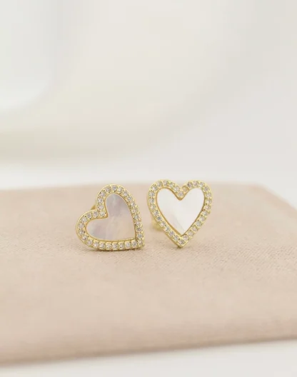 Topos corazón nacarado