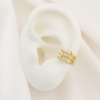 Ear cuff luna-estrella-sol