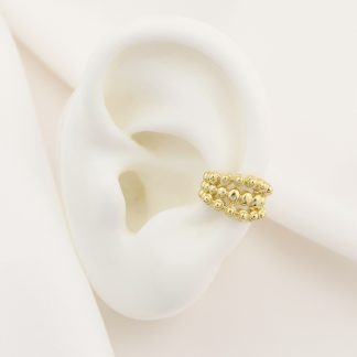 Ear cuff triple balín