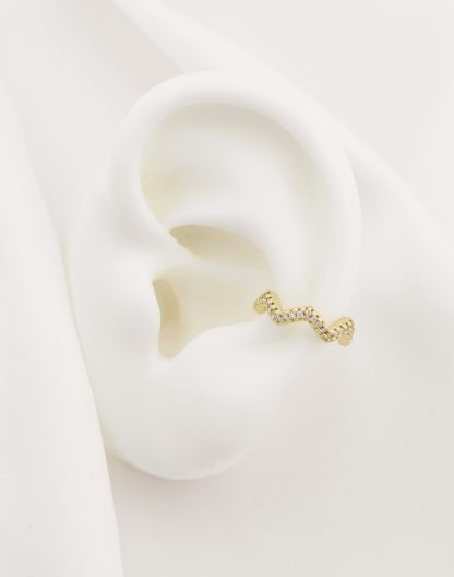 Ear cuff zigzag