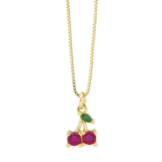 Cadena cereza magenta