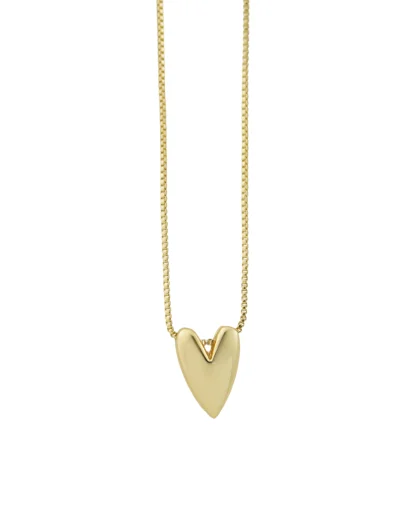 Cadena corazón liso