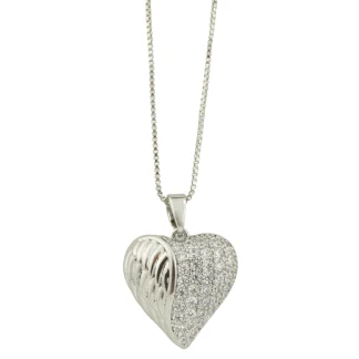 Cadena corazón ala