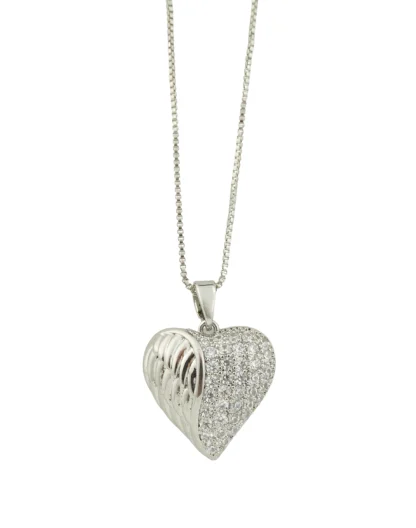 Cadena corazón ala