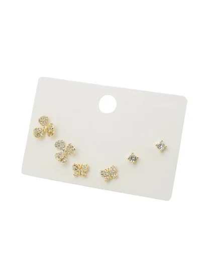 Set x3 topos flor gold